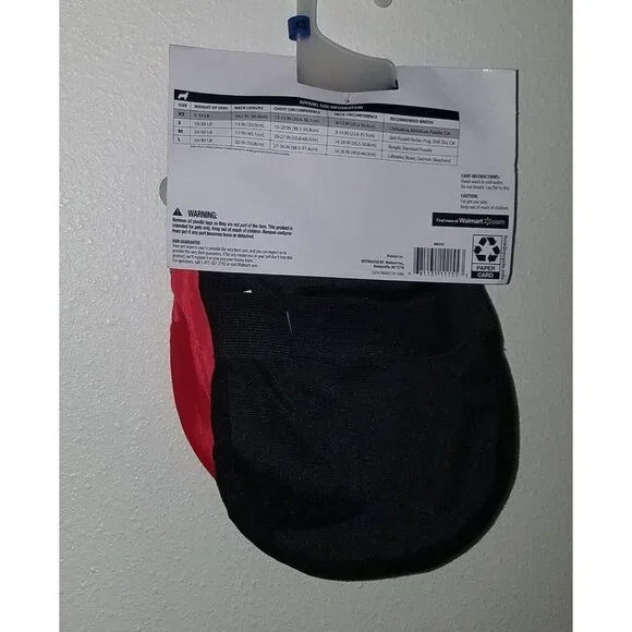 NEW Ladybug Costume 1-Pc Pet Size XS Cat Dog (5-10 lbs) Halloween Vibrant Life - Picture 6 of 9